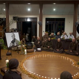 Herdenking van Thich Nhat Hanh, 1 jaar na zijn overlijden